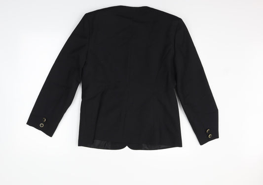 C&A Womens Black Jacket Blazer Size 12