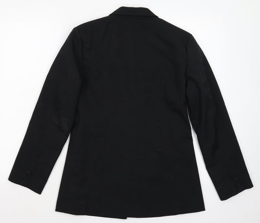 Saman Mehdi Womens Black Jacket Suit Jacket Size 12
