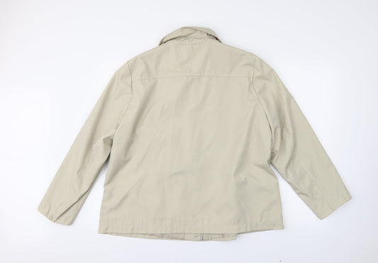 BM Womens Beige Jacket Coat Size L
