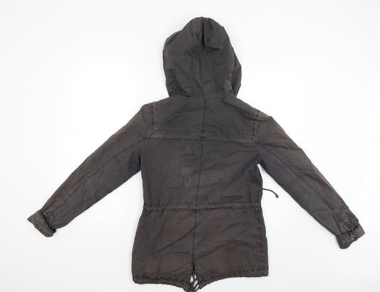Divided Womens Grey Jacket Coat Size 8