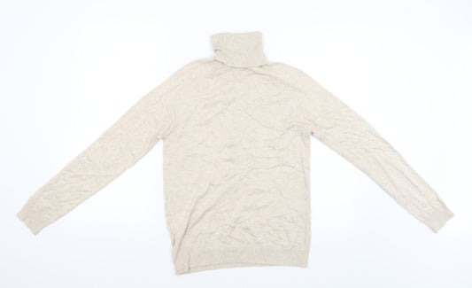 Sfera Womens Beige Pullover Jumper Size M