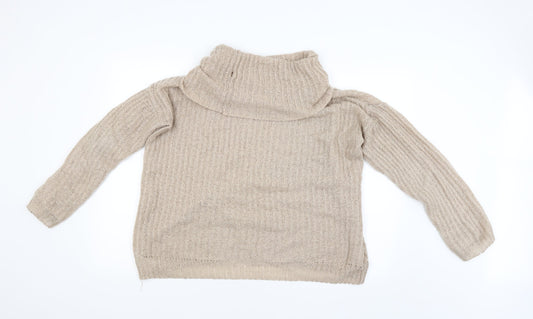New Look Womens Beige Pullover Jumper Size 12