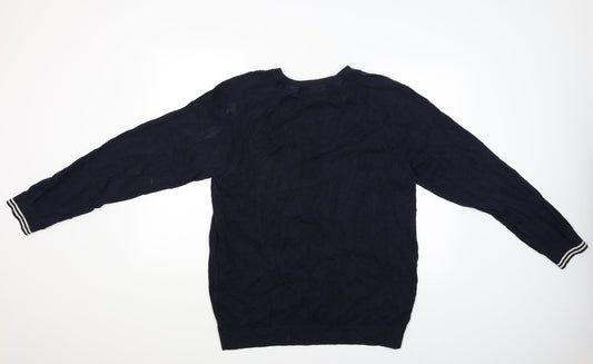 Logg Womens Blue Pullover Jumper Size XL