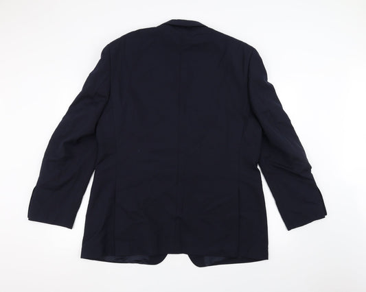 debinhams Mens Blue Jacket Suit Jacket Size 44