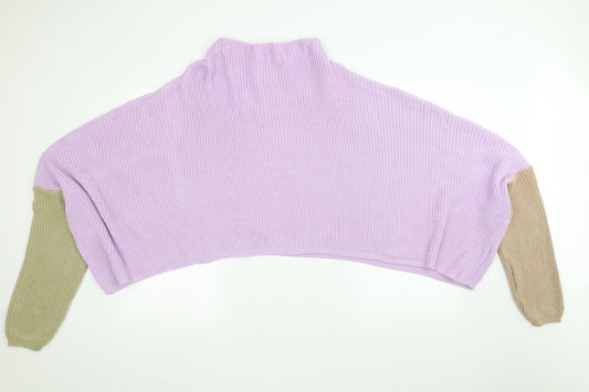 PRETTYLITTLETHING Womens Purple Knit Pullover Jumper Size 16