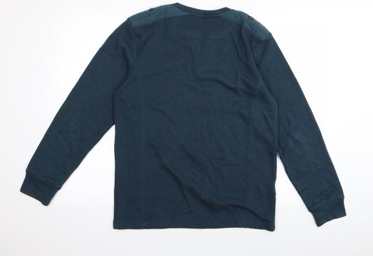 Preworn Mens Green Pullover Jumper Size M