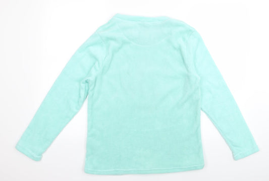 Preworn Womens Green Pullover Jumper Size M - donut