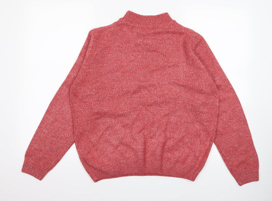 Preworn Mens Red Pullover Jumper Size M