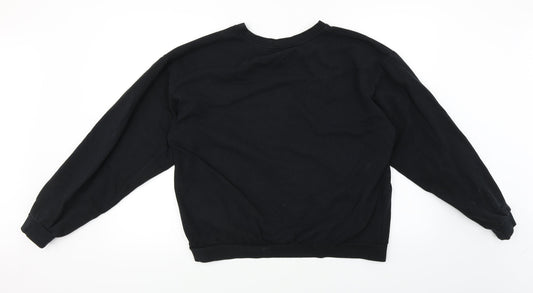 I SAW IT FIRST Womens Black Pullover Jumper Size XL