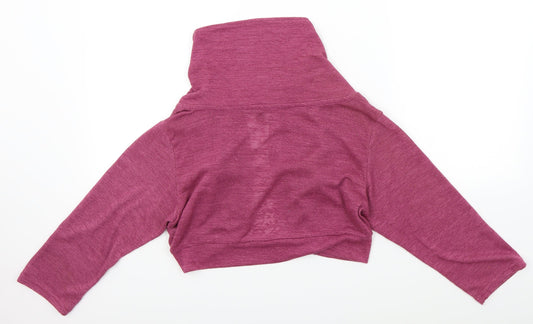 Amari Womens Pink Shrug Jumper Size 4