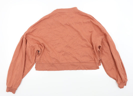 NEXT Womens Orange Shrug Jumper Size M