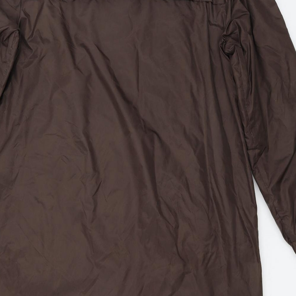 DANNIMAC Womens Brown Anorak Coat Size M