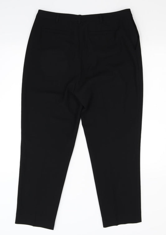 John Lewis Womens Black Trousers Size 10