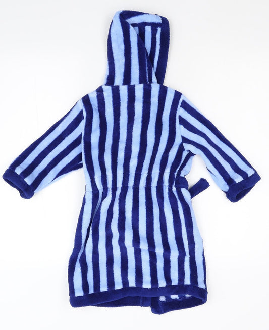 Mini Club Boys Blue Pinstripe Robe & Gown Set Size 2-3 Years