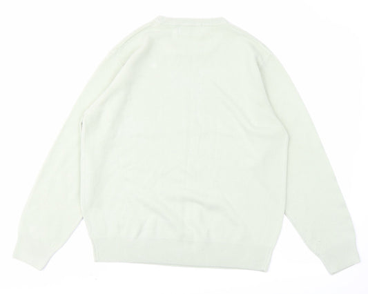 Akal Womens Green Knit Pullover Jumper Size L