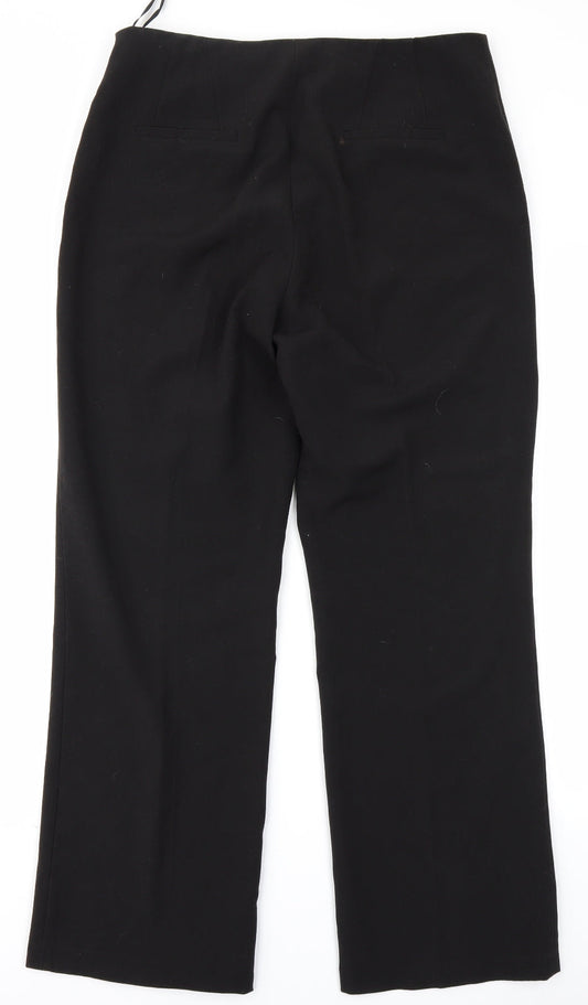 The COllection Womens Black Trousers Size 12 L27 in