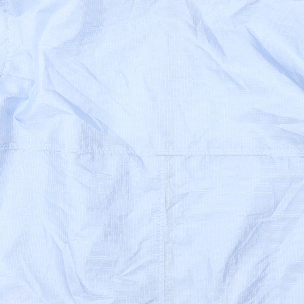 TUZZI Womens Blue Rain Coat Coat Size 16