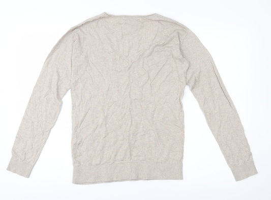 McGregor Womens Beige Knit Pullover Jumper Size XS
