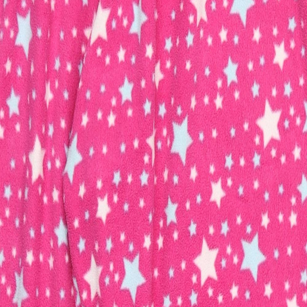 Preworn Womens Pink Geometric Trousers Size 30 in L26 in - Stars Loungewear