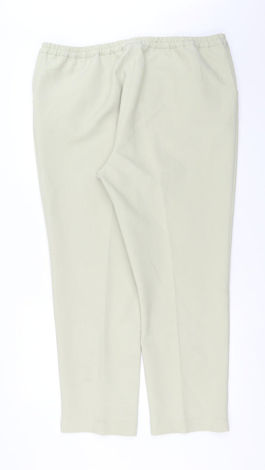Special Collection Womens Green Trousers Size 20 L29 in