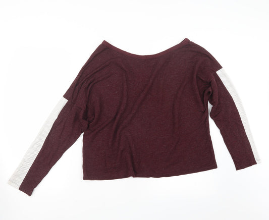 Select Womens Purple Pullover Jumper Size 18