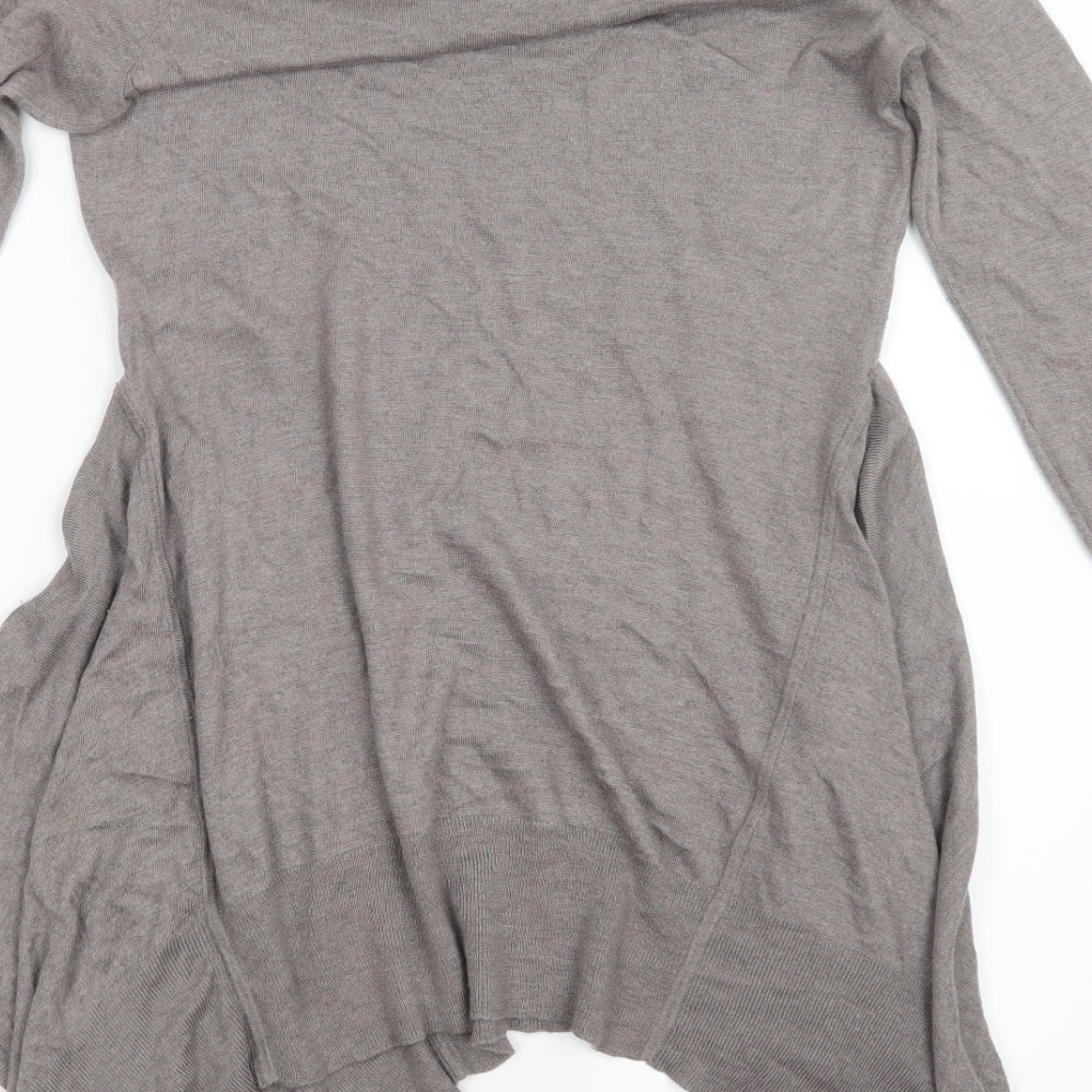 Marks and Spencer Womens Brown Knit Pullover Jumper Size 8