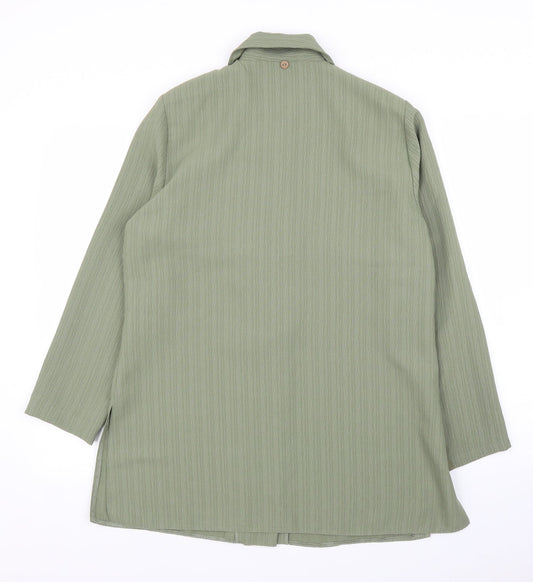 Bonmarché Womens Green Basic Blouse Size 14