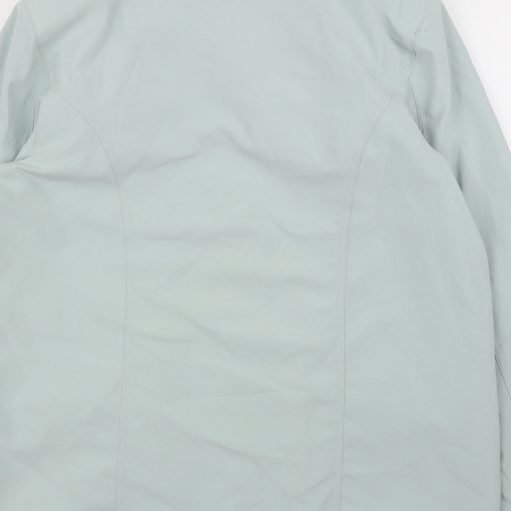 Klassik Womens Green Overcoat Jacket Size L