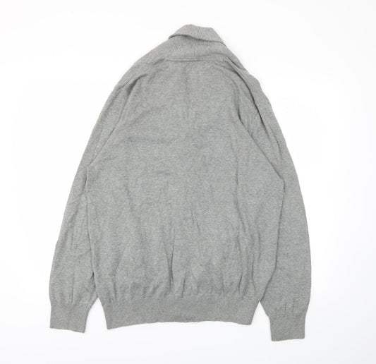 Blue Harbour Mens Grey Pullover Sweatshirt Size L