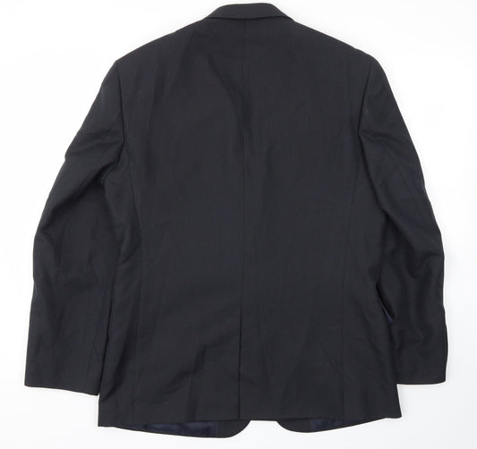 F&F Mens Blue Jacket Blazer Size 40