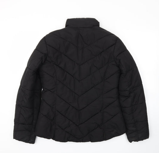 George Womens Black Jacket Coat Size 12