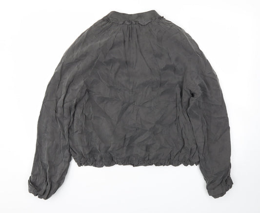 SEEN Womens Grey Jacket Coat Size 10
