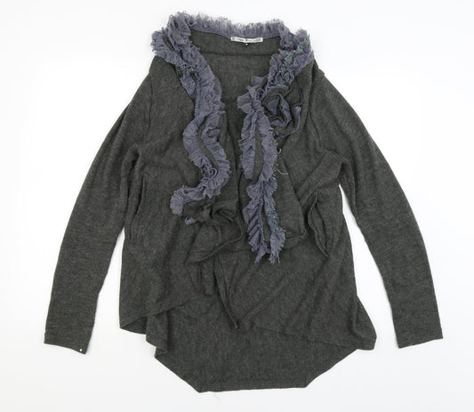 Uttam Boutique Womens Green Wrap Jumper Size M