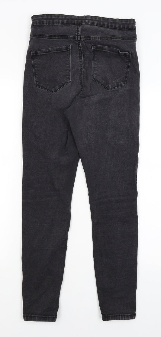 Denim Co Womens Black Skinny Jeans Size 14 L27 in
