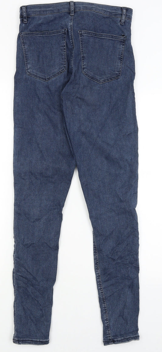 Topshop Mens Blue Skinny Jeans Size 30 in L29 in