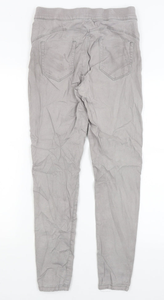 Denim Co Womens Grey Jegging Jeans Size 12 L27.5 in
