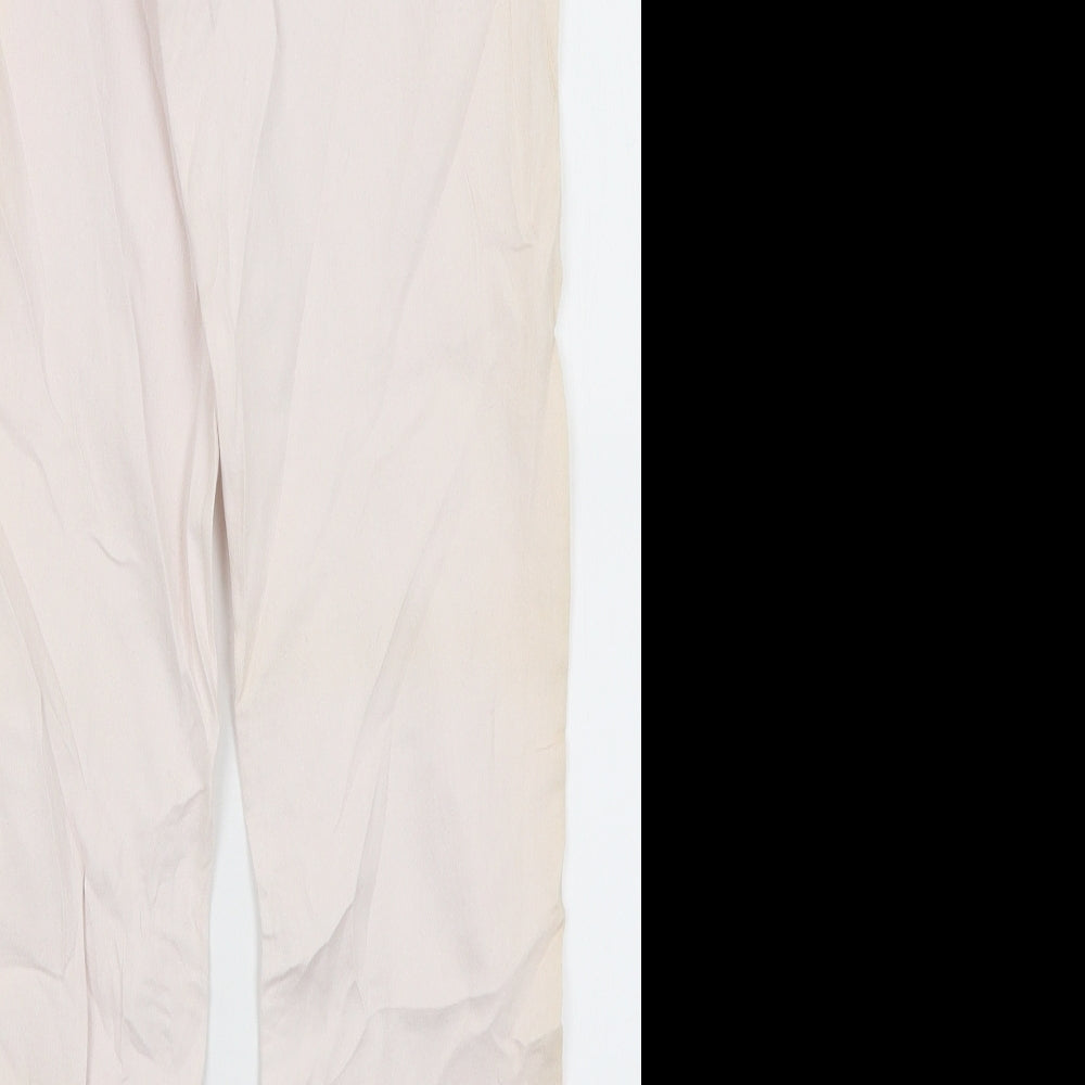 Papaya Womens Ivory Skinny Jeans Size 10 L26 in