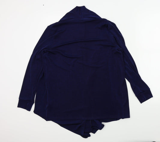 DMART Womens Blue Cardigan Jumper Size M