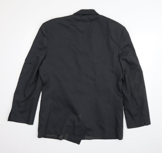 River Island Mens Black Blazer Size 40