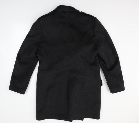 Preworn Womens Grey Jacket Coat Size 10