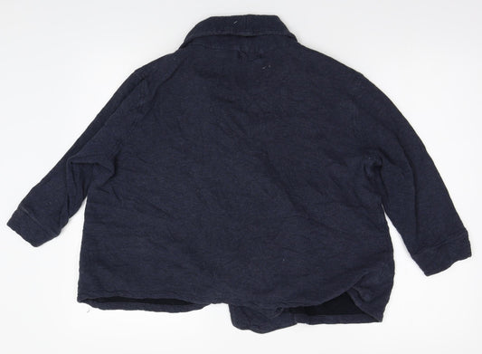 Et vous Womens Blue Cardigan Jumper Size L