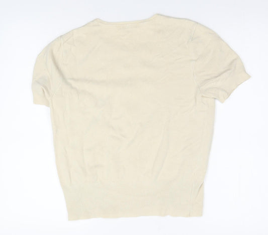 Berkertex Womens Beige Basic Polo Size 14