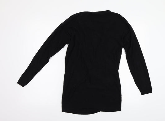 ASOS Womens Black Cardigan Jumper Size 4