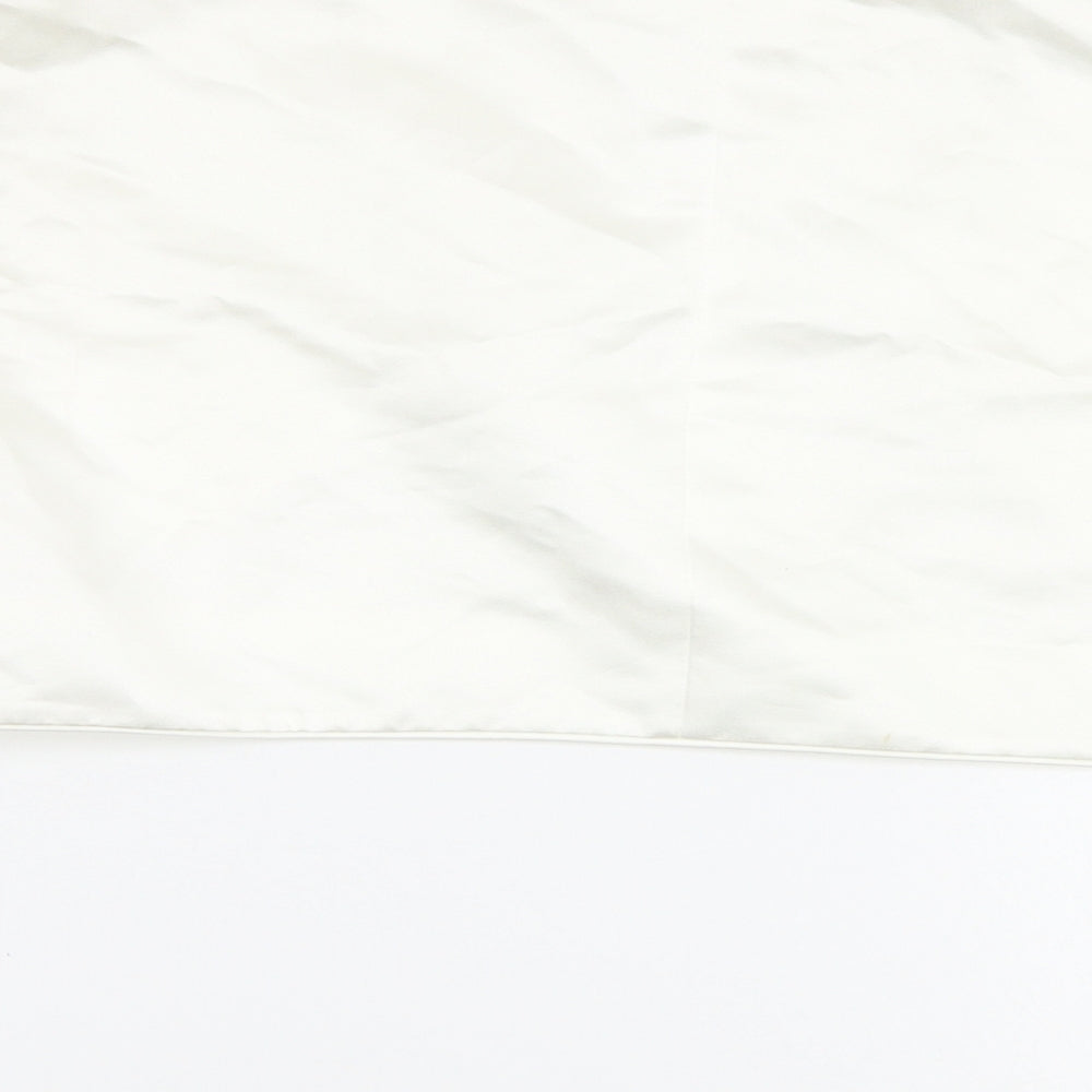 Pearce Fionda Womens White Overcoat Jacket