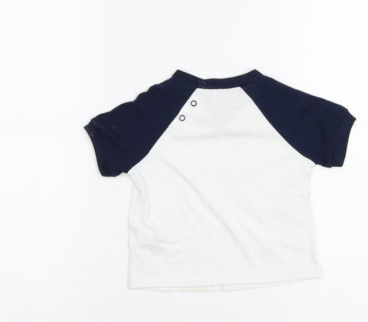 7 For All Mankind Baby Houndstooth Pullover T-Shirt Size 18-24 Months