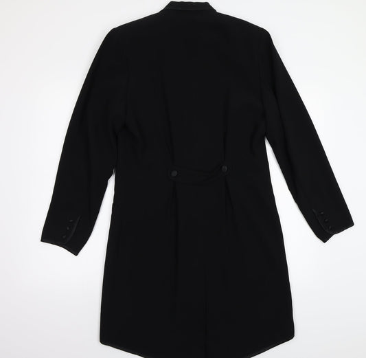 Alternatives Womens Black Jacket Coat Size 10