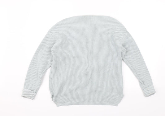 Avenue Womens Blue Pullover Jumper Size 18