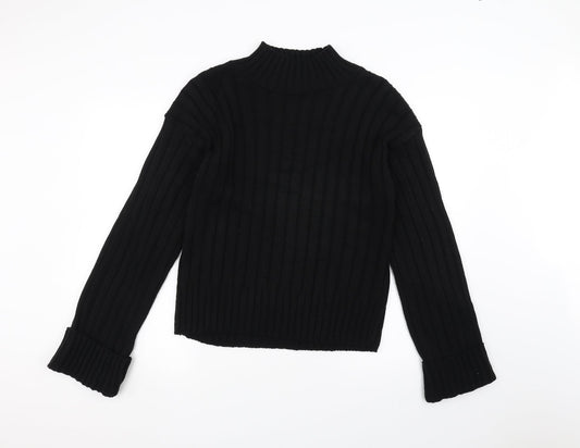 Preworn Womens Black Pullover Jumper Size S
