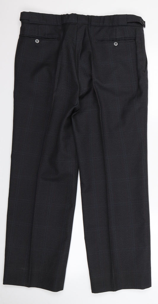 Dunn & Co Mens Grey   Trousers  Size 34 L24 in