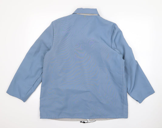 Preworn Womens Blue Jacket Size XL - Reversible